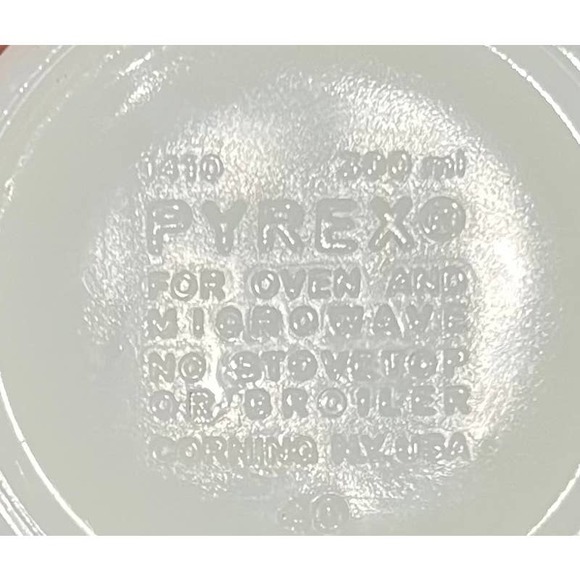 PYREX Old Town Blue Onion MUGS CUPS  Set of 4 - Picture 5 of 5